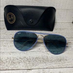 Periwinkle Aviator Ray-Ban Sunglasses